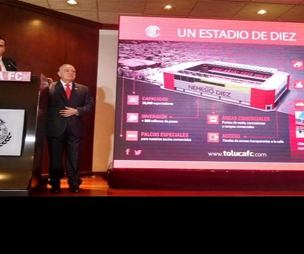 Retoque al ‘infierno’; Toluca anuncia remodelación a su estadio