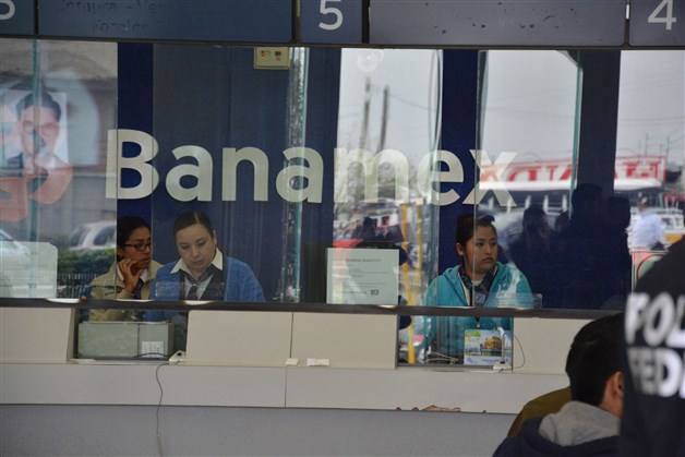 Desvalijan al Banamexde Morelos 3 pistoleros