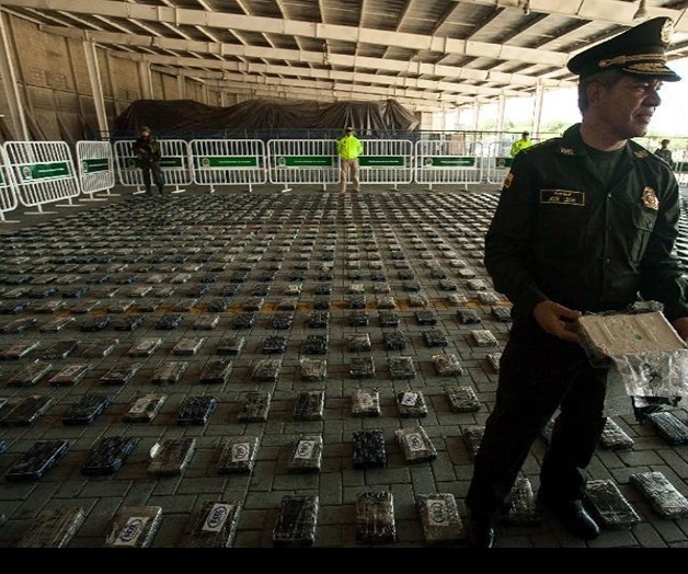 Decomisan en Colombia 3 toneladas de cocaína con destino a México Decomisan en Colombia 3 toneladas de cocaína con destino a México
