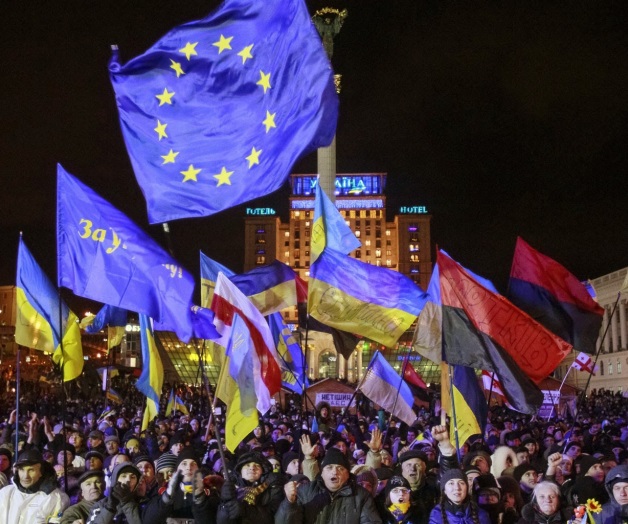 Ucrania recuerdala masacre en Kiev