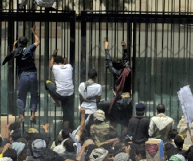 Protestan inmigrantes en prisión de Texas