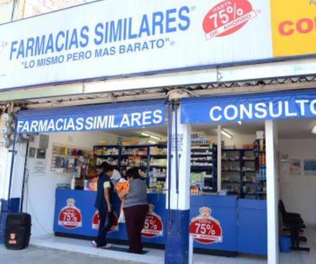 Y a Farmacias Similares va el 8avo. robo del año