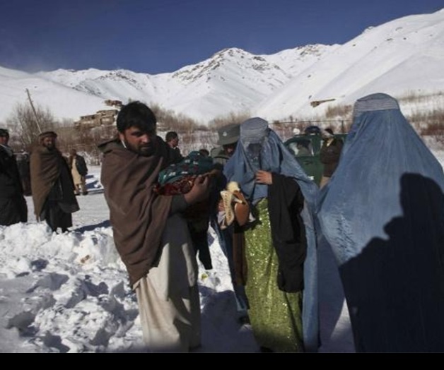 Al menos 108 muertos por avalanchas en Afganistán