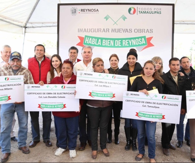 Luz para mil personas,habla bien de Reynosa