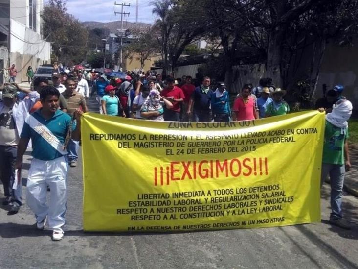 Protesta Ceteg en PF en Chilpancingo Protesta Ceteg en PF en Chilpancingo
