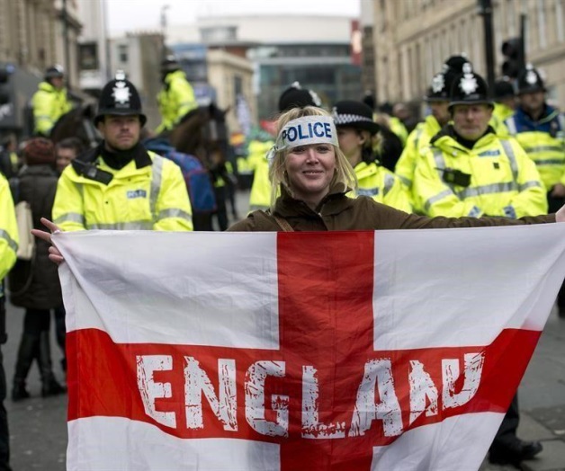 Se manifiesta Pegida en Reino Unido Se manifiesta Pegida en Reino Unido
