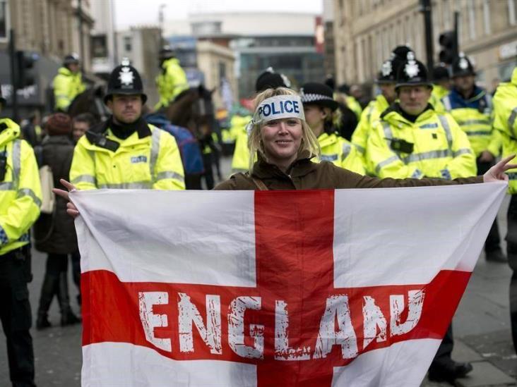 Se manifiesta Pegida en Reino Unido Se manifiesta Pegida en Reino Unido