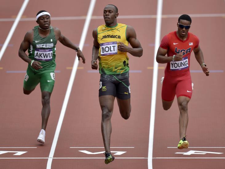 Usain Bolt se estrena en este 2015 con una prueba de relevo 4x100 Usain Bolt se estrena en este 2015 con una prueba de relevo 4x100