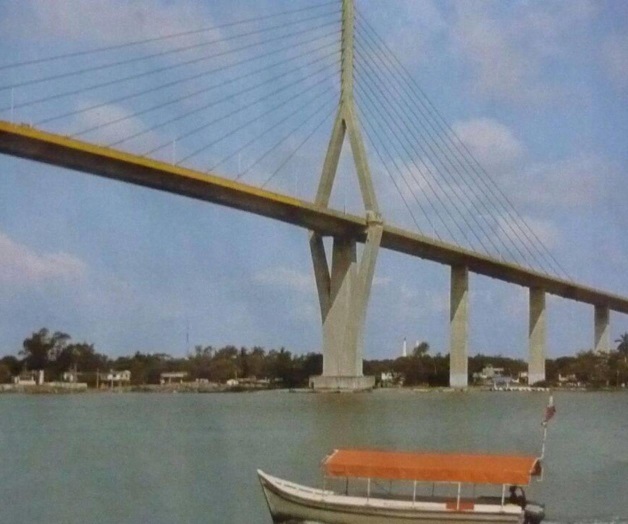 Se avienta de lo más alto del puente Tampico Se avienta de lo más alto del puente Tampico