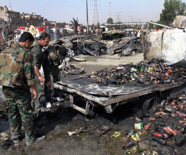 Decenas de soldados sirios e insurgentes muertos en ataque en Siria Decenas de soldados sirios e insurgentes muertos en ataque en Siria