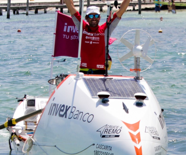 El primer hombre en cruzar elAtlántico El primer hombre en cruzar elAtlántico