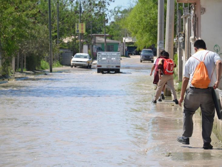 La Almaguer, inundada otra vez; hubo fallas en reparación La Almaguer, inundada otra vez; hubo fallas en reparación
