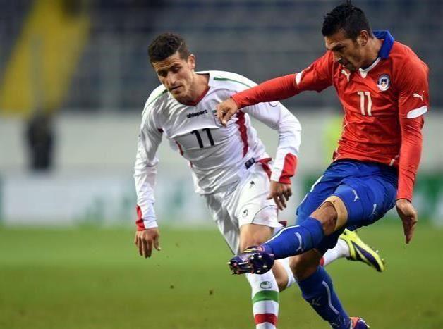 Sorprende Irán en amistoso a Chile