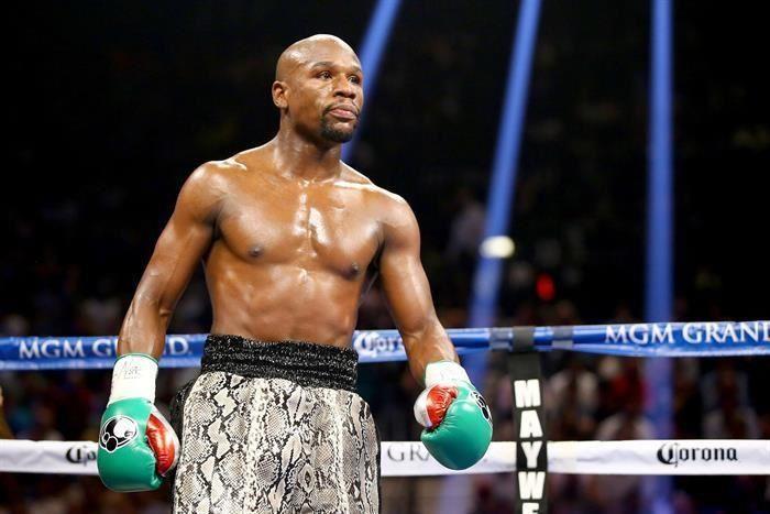 Trabaja Mayweather muy duro Trabaja Mayweather muy duro