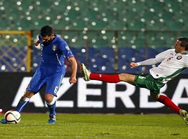 Igualan 2-2 Bulgaria e Italia Igualan 2-2 Bulgaria e Italia