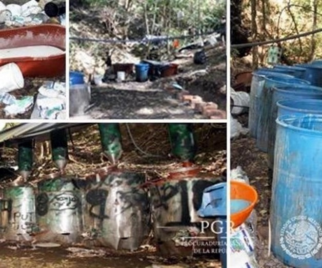 Desmantelan en Jalisco megalaboratorio Desmantelan en Jalisco megalaboratorio