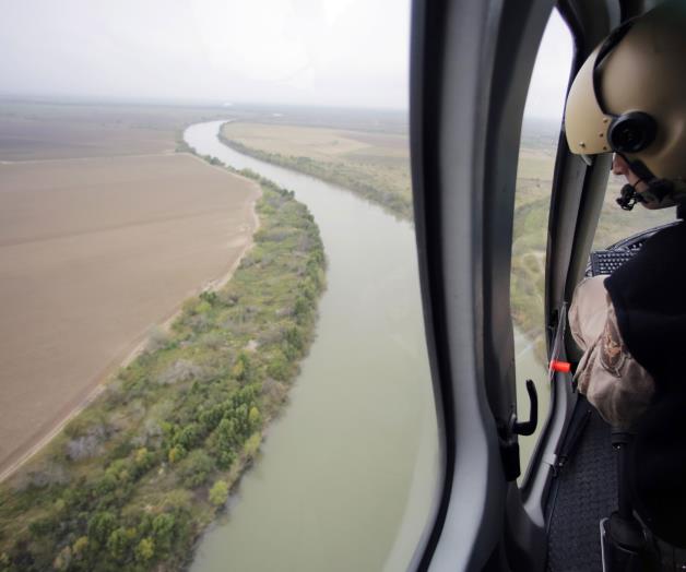 El río Bravo hace honor a su nombre