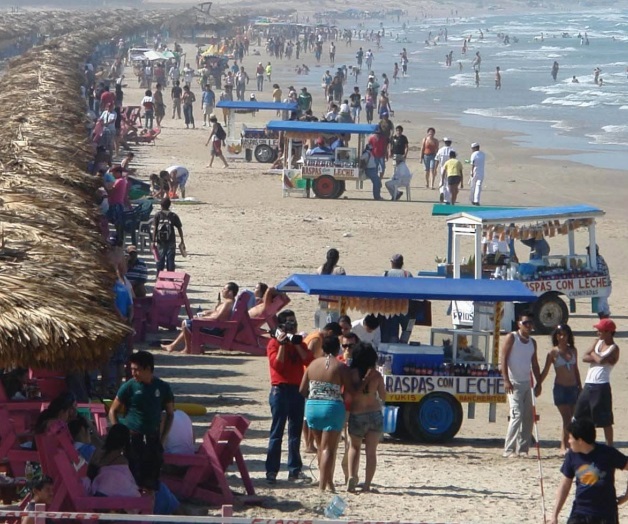 Libres de contaminantes las playas de Tamaulipas