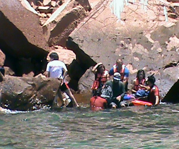 Oportuno rescate de 15 turistas en BCS