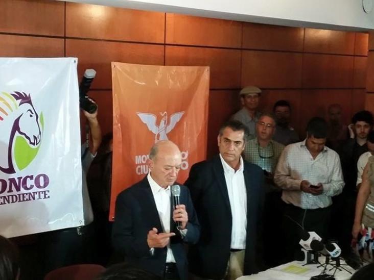 Declina Elizondo a favor de ‘El Bronco’ Declina Elizondo a favor de ‘El Bronco’