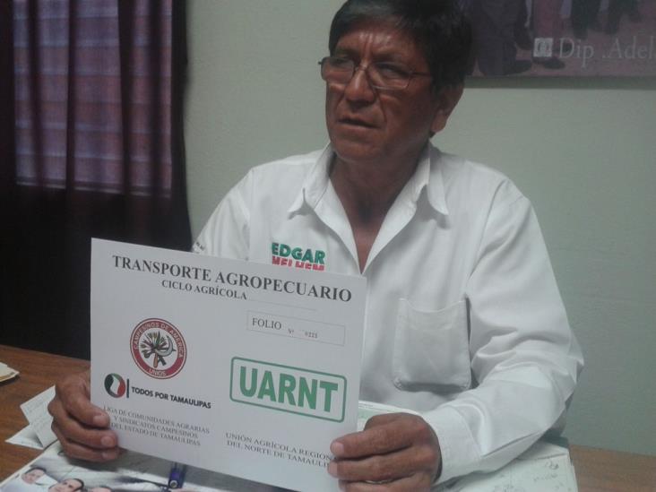 Demandan facilidadespara acarrear cosecha Demandan facilidadespara acarrear cosecha