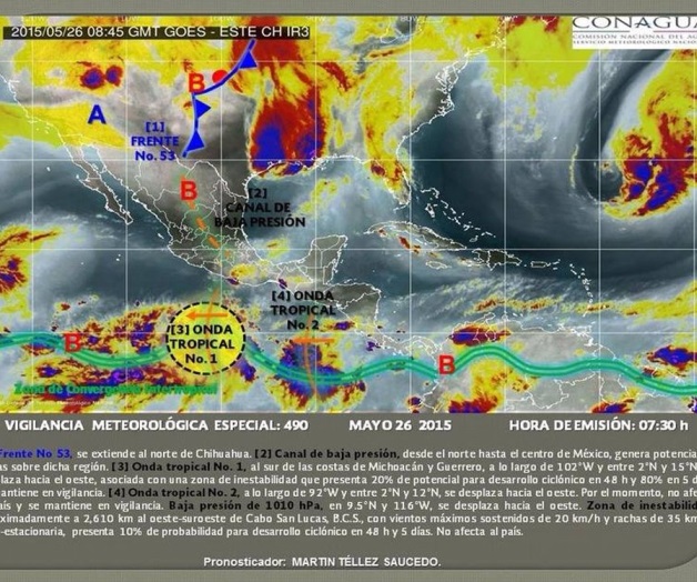 Conagua confirma alertas por tornados 