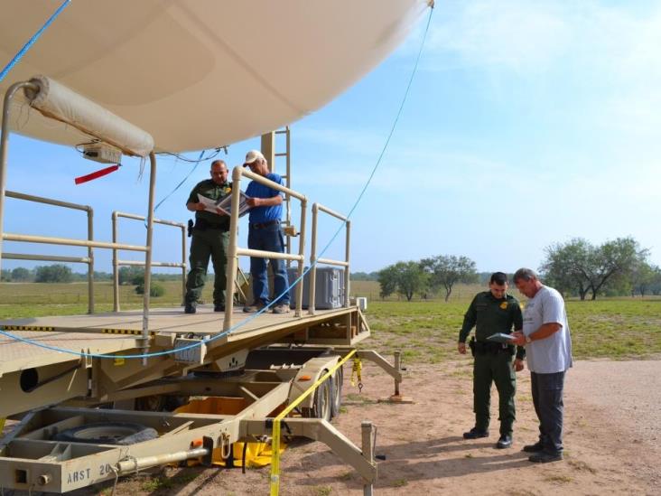 Aerostato ya está en el aire Aerostato ya está en el aire