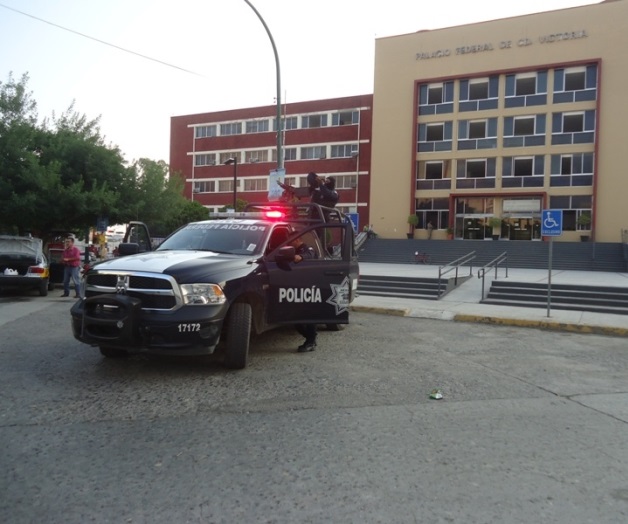 Amenaza de bombagenera movilización