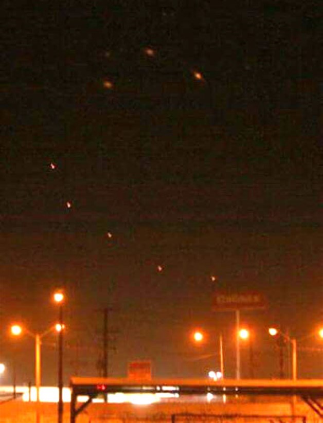 Tormenta solar llegó a Reynosa con luces extrañas