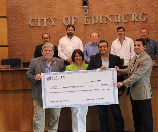 Respalda McAllen al precinto cuatro