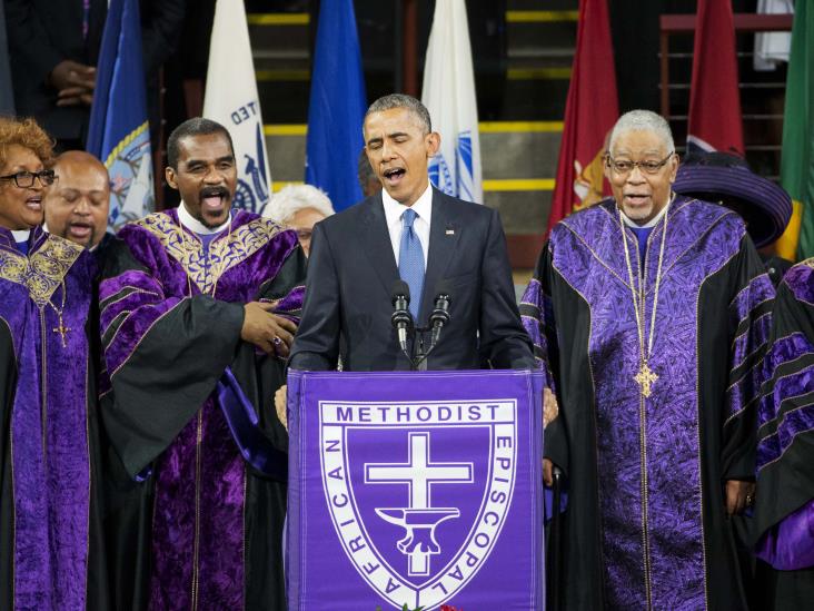 Obama lamenta que ataque ocurriera en iglesia Obama lamenta que ataque ocurriera en iglesia