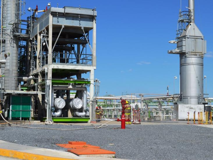 Un ‘lesionado’ en simulacro de Pemex campo Reynosa Un ‘lesionado’ en simulacro de Pemex campo Reynosa