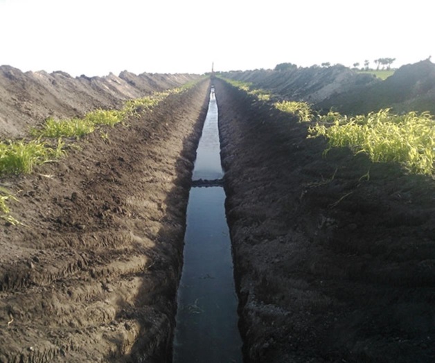 Dren para salvar predios agrícolas