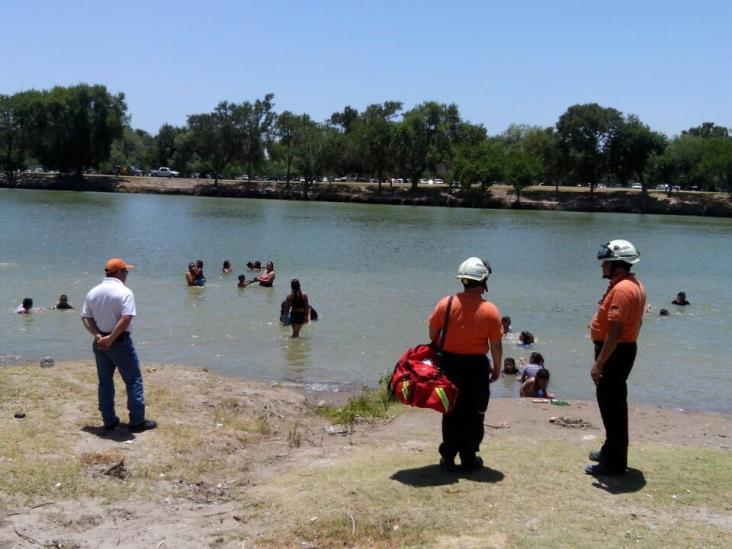 No zambullirse en el río Bravo, alerta PC No zambullirse en el río Bravo, alerta PC