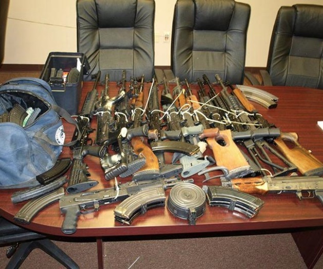 Cae hombre con 14armas de alto poder Cae hombre con 14armas de alto poder