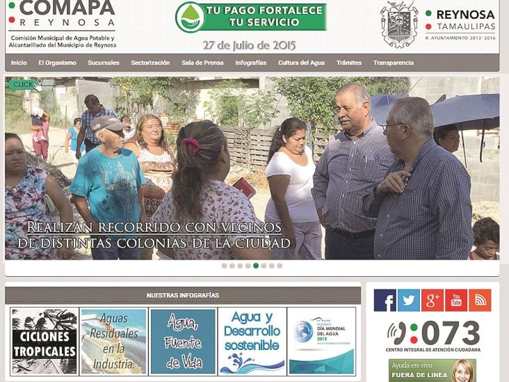 Asegura Comapa queestá operando al 100% Asegura Comapa queestá operando al 100%