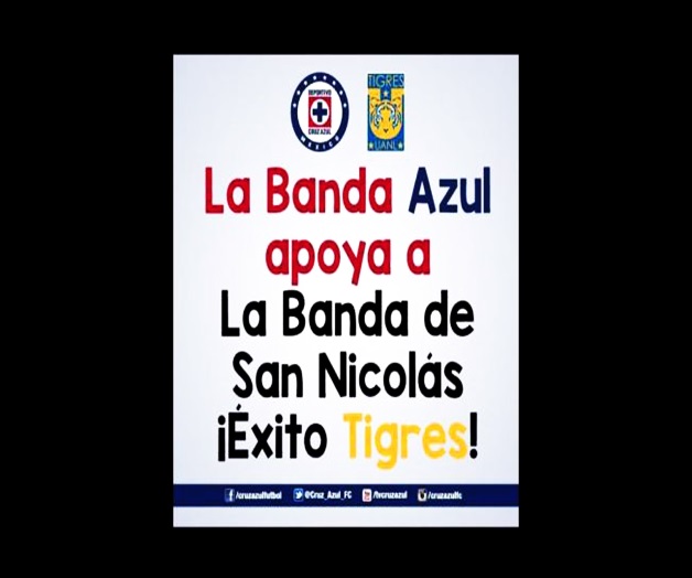 Cruz Azul envía buena vibra a los Tigres