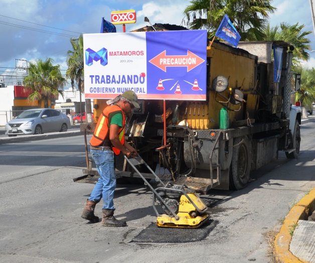 Ya atienden a los baches