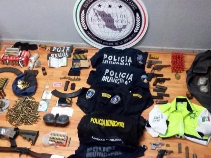 Hallan armas de falsos policías Hallan armas de falsos policías
