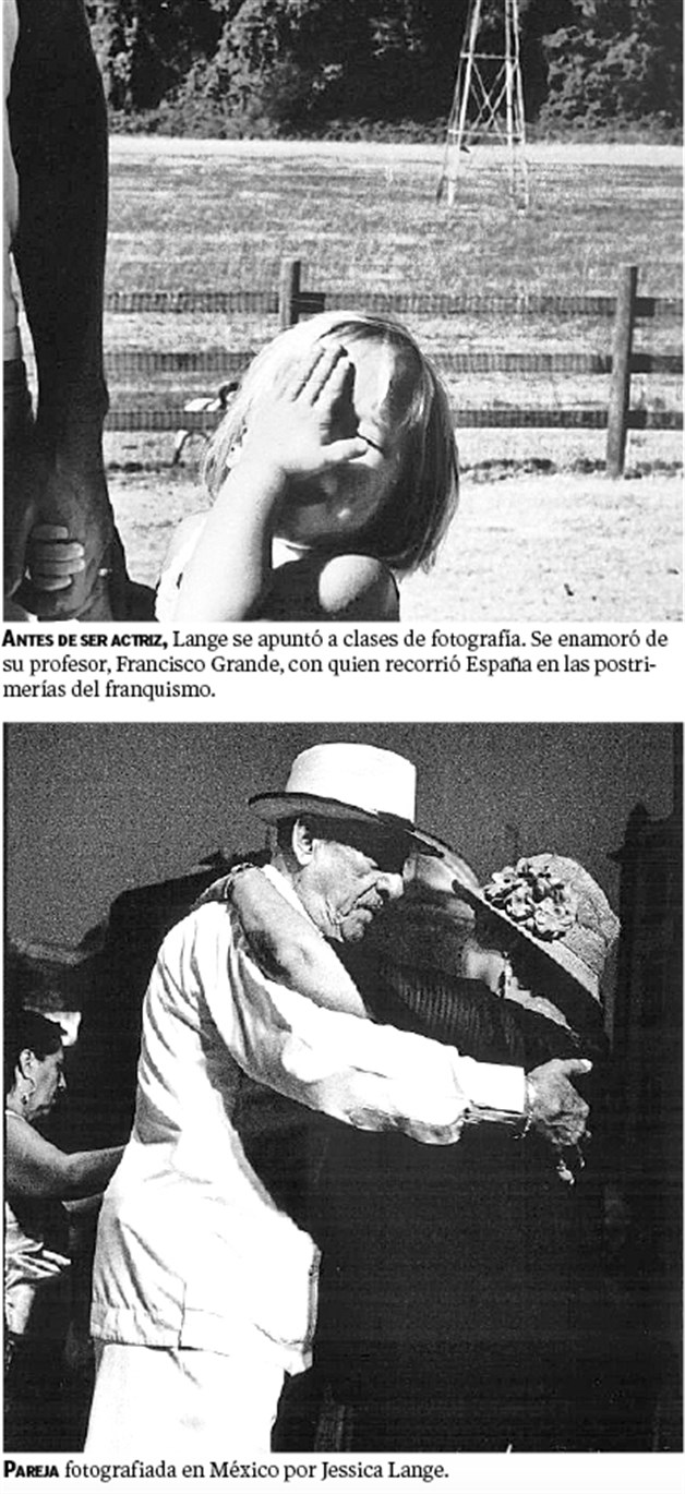 La mirada de Jessica Lange