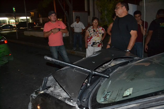 Suegro balacea a yerno