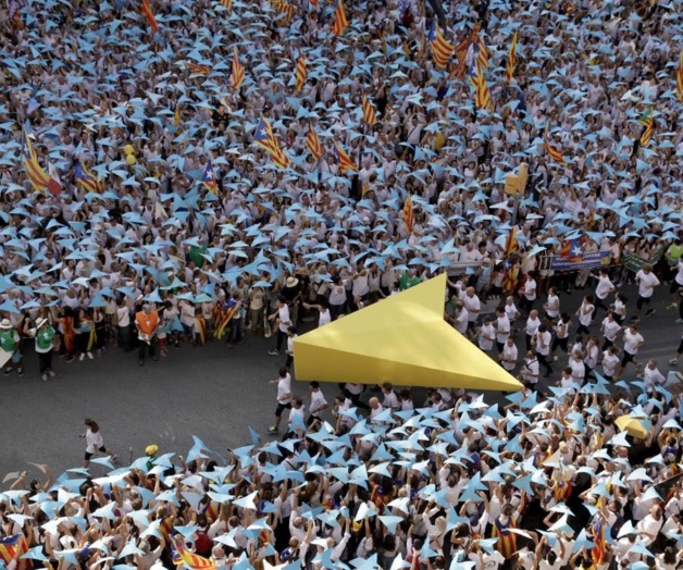 Celebra Cataluña por independencia