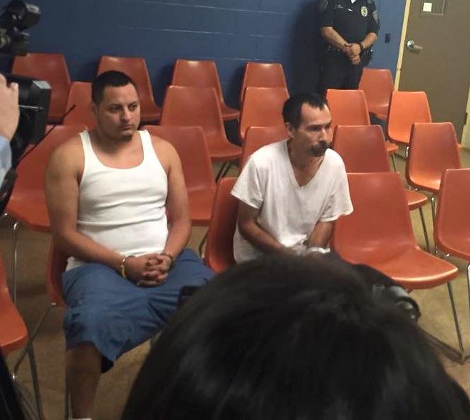 Presentan en Corte a detenidos en cateo Presentan en Corte a detenidos en cateo