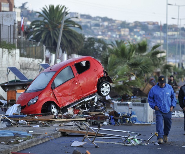 Chile reporta 3 mil 494 damnificados por sismo
