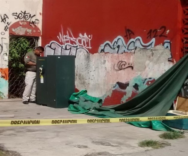 Hallan caja fuerte robada en San Pedro Hallan caja fuerte robada en San Pedro