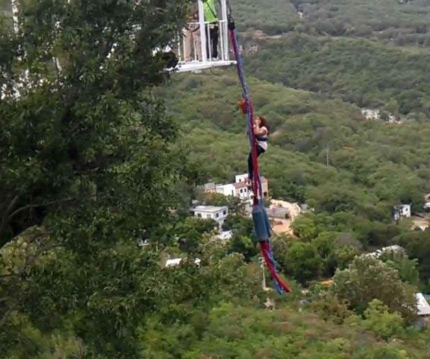 Bungee más alto en México, atractivo del Pueblo Mágico de Santiago, NL Bungee más alto en México, atractivo del Pueblo Mágico de Santiago, NL