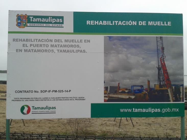 Piden transparencia en obras del puerto Piden transparencia en obras del puerto