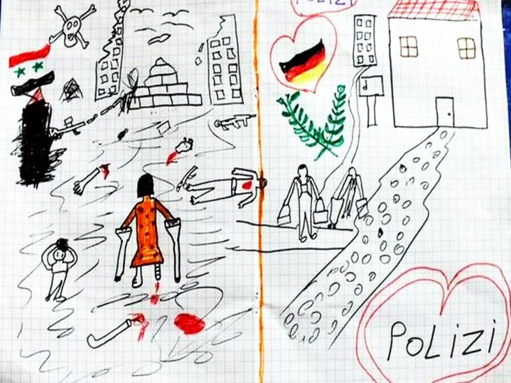 Marca guerra nacimiento e infancia siria Marca guerra nacimiento e infancia siria