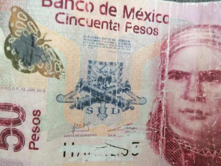 Pide Canaco tener cuidado con los billetes de $50 falsos Pide Canaco tener cuidado con los billetes de $50 falsos