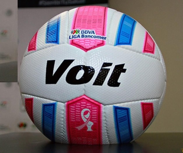Presentan balón Movimiento Azul y Rosa contra cáncer para Liga MX